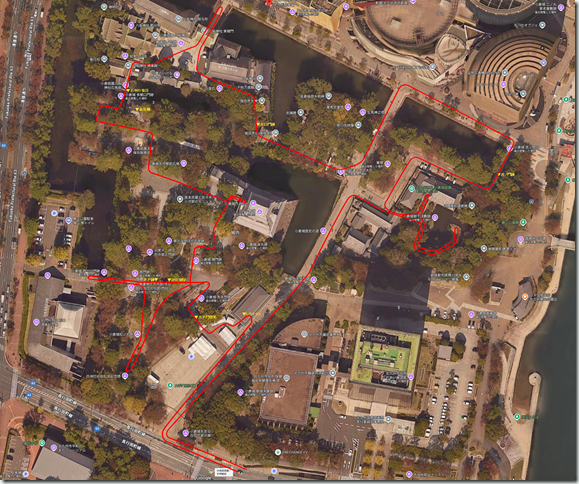 小倉城散策マップ 小倉城散策マップ