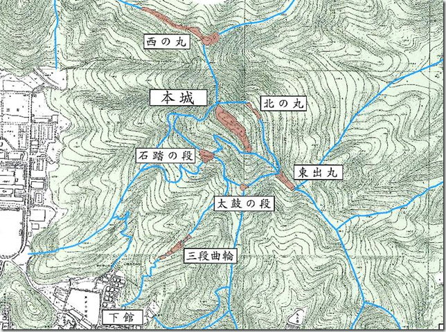 黒井城案内 黒井城案内