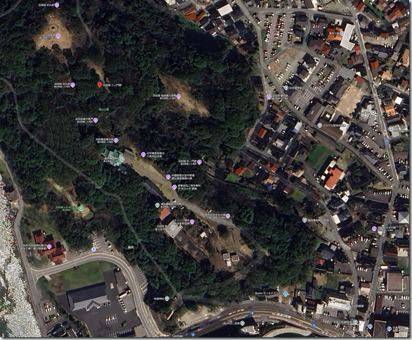 浜田城GoogleMap